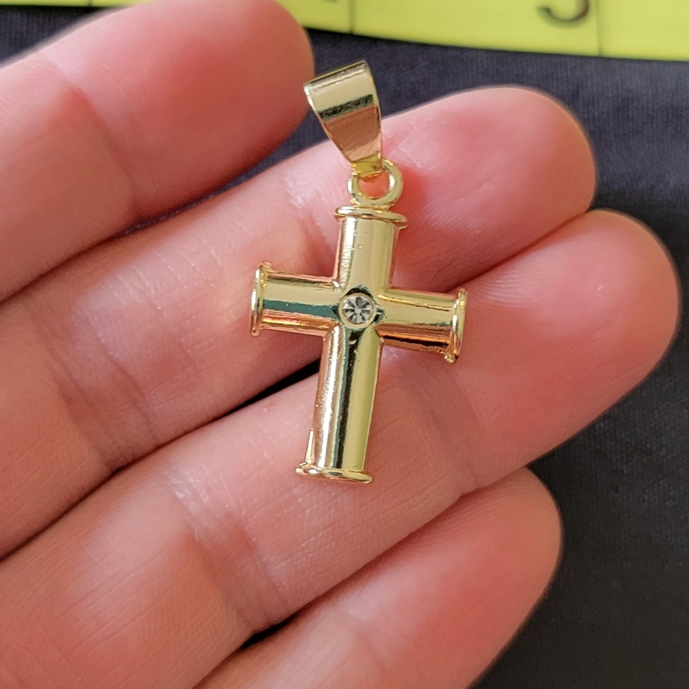 Gold cross